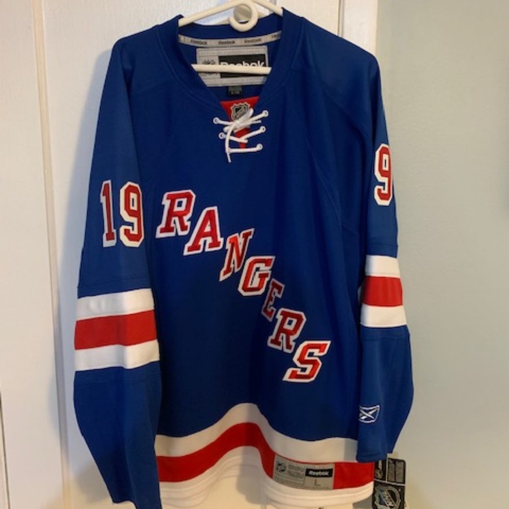 Signed NY Rangers Jersey